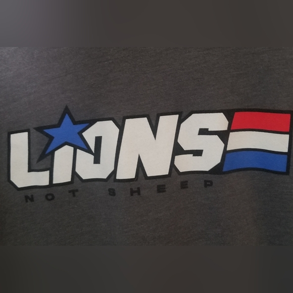 ☆LIONS NOT SHEEP szL - Picture 2 of 3